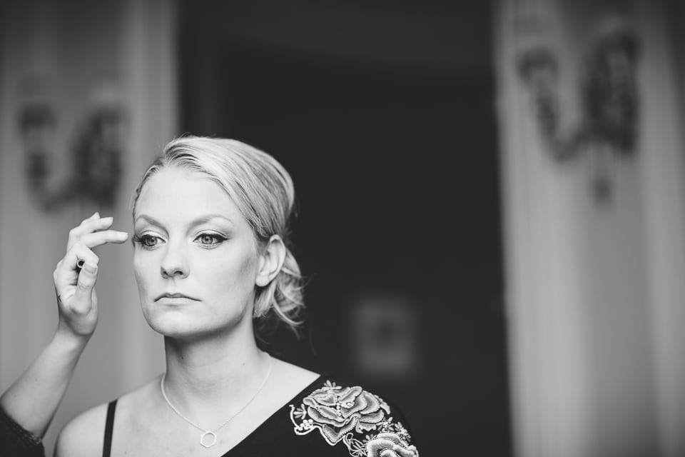 Une belle mariée au château