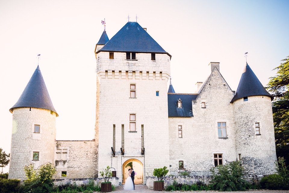 Mariage au château du Rivau